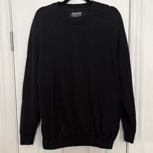 Mizuno Performance Wear WindLite Lined Golf Sweater Black Men’s Sz XL